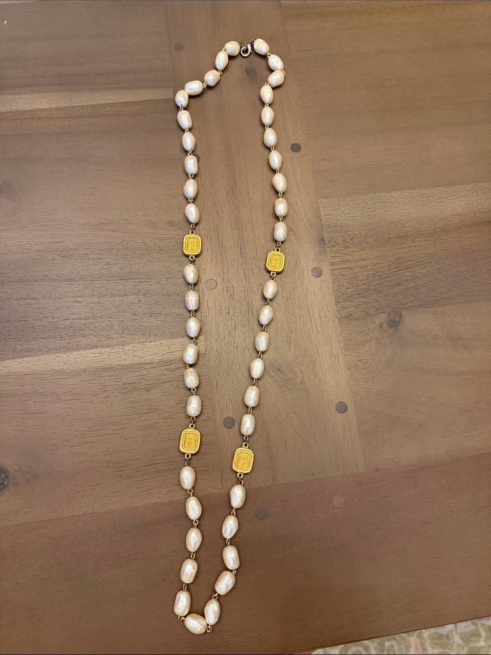 Pearl Grecian Necklace